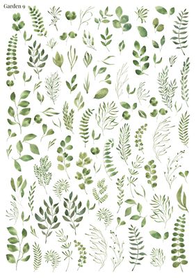 Stikeri "Garden 09" Stikeri "Garden 09"
