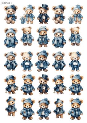 Stikeri &quot;Sibirska 1&quot;