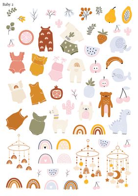 Stikeri &quot;Baby 2&quot;