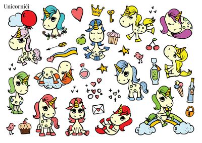 Stikeri &quot;Unicornići&quot;