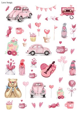 Stikeri &quot;Love Songs&quot;