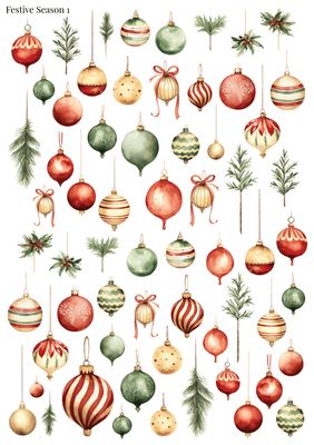 Stikeri "Festive Season 1"