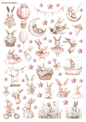 Stikeri &quot;Sweet Dreams 1&quot;