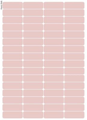 Stikeri set &quot;Dusty Pink&quot;