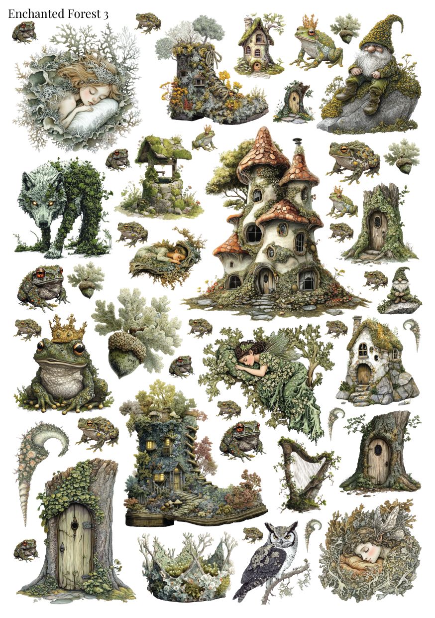 Stikeri &quot;Enchanted Forest 03&quot;