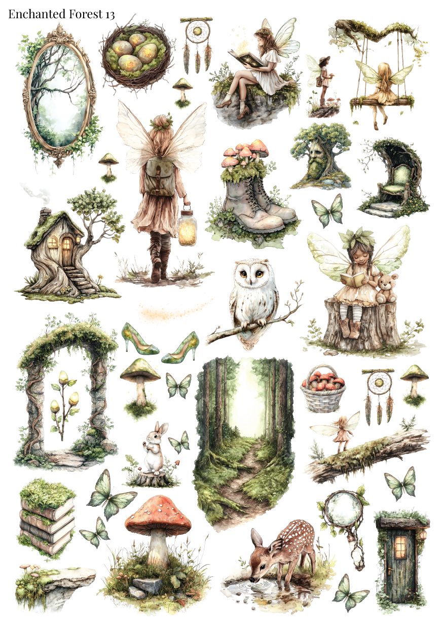 Stikeri &quot;Enchanted Forest 13&quot;