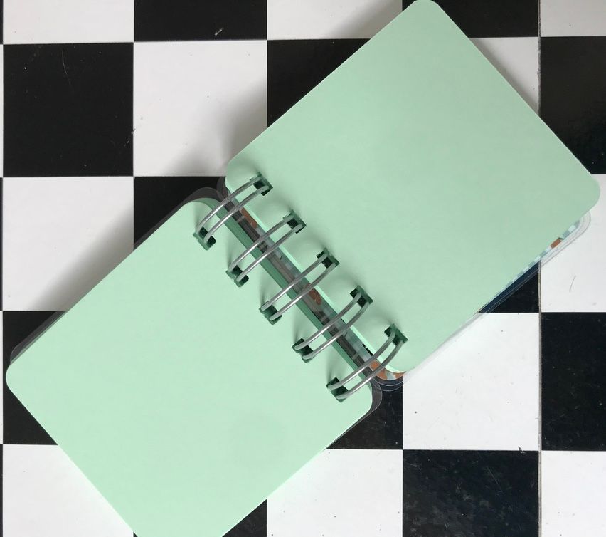 Sketchbook 70mm mikro 160g zeleni