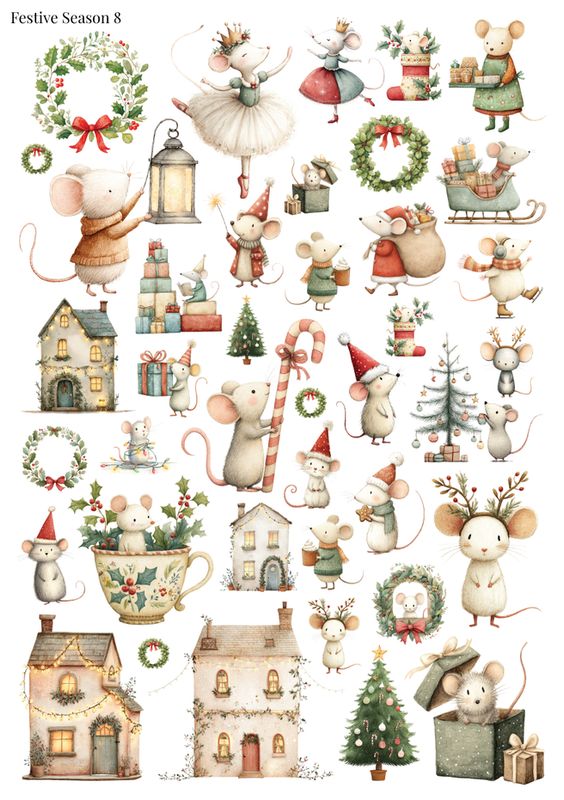 Stikeri &quot;Festive Season 8&quot;