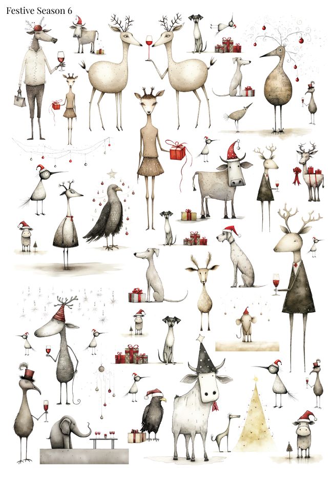 Stikeri "Festive Season 6" Stikeri "Festive Season 6"