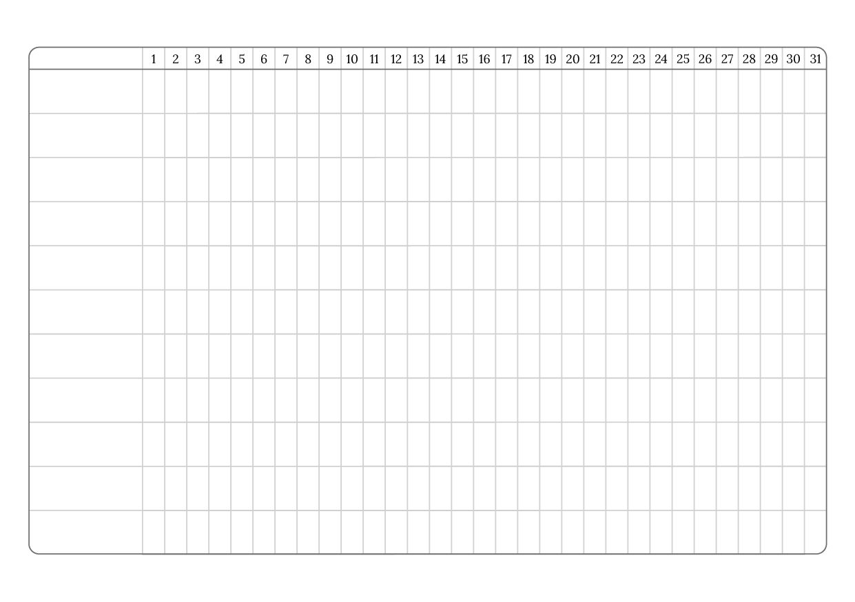 Planer za biljke (A5)