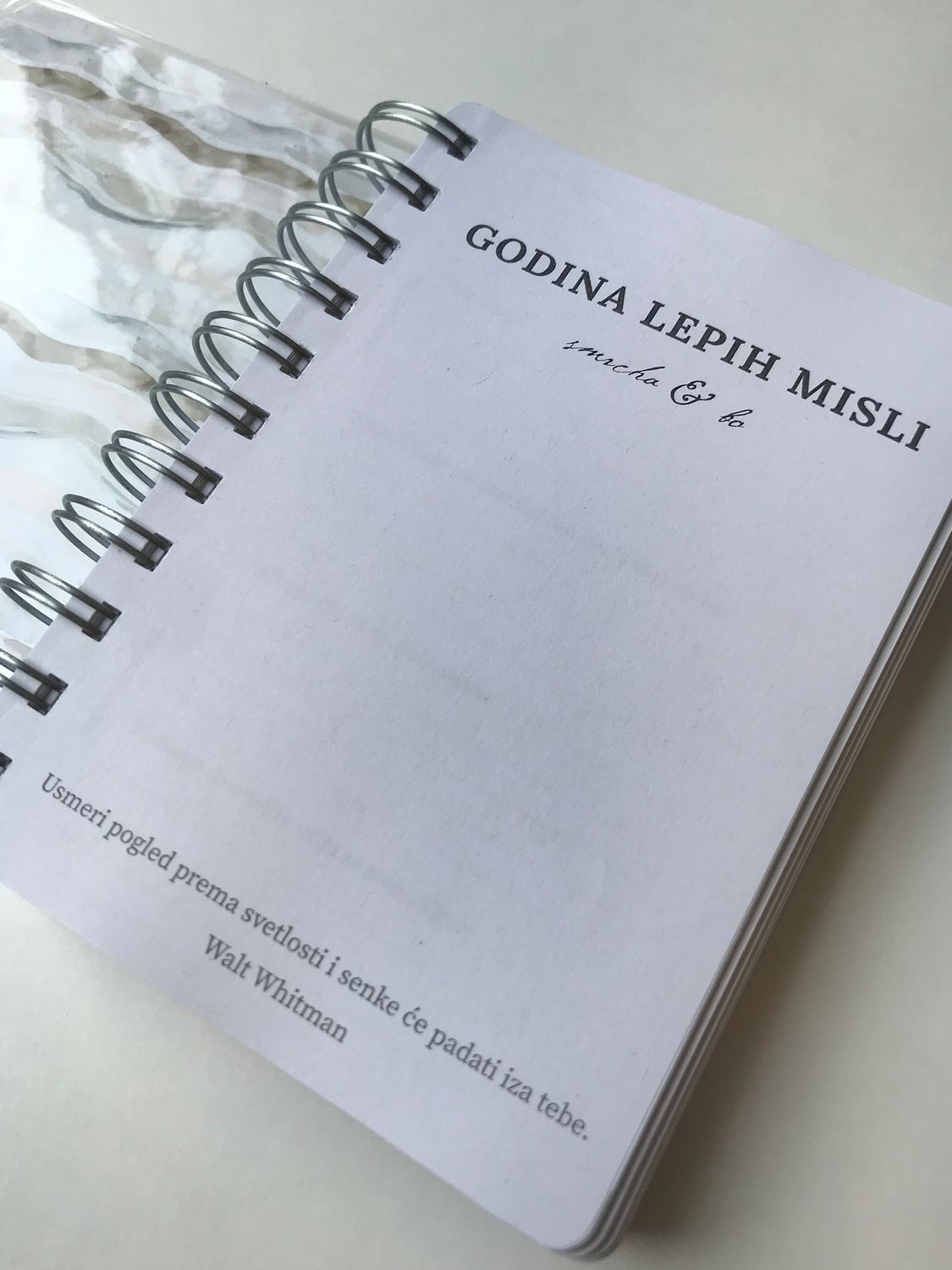 Godina lepih misli (A6) - Vraća se uskoro u novoj verziji, sa novim koricama :D