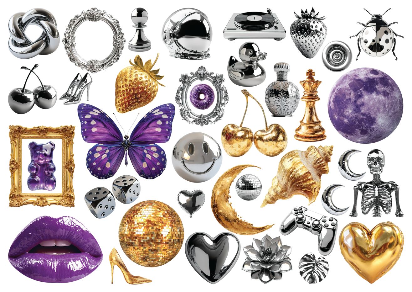 Set štampalica "Disco Lover"