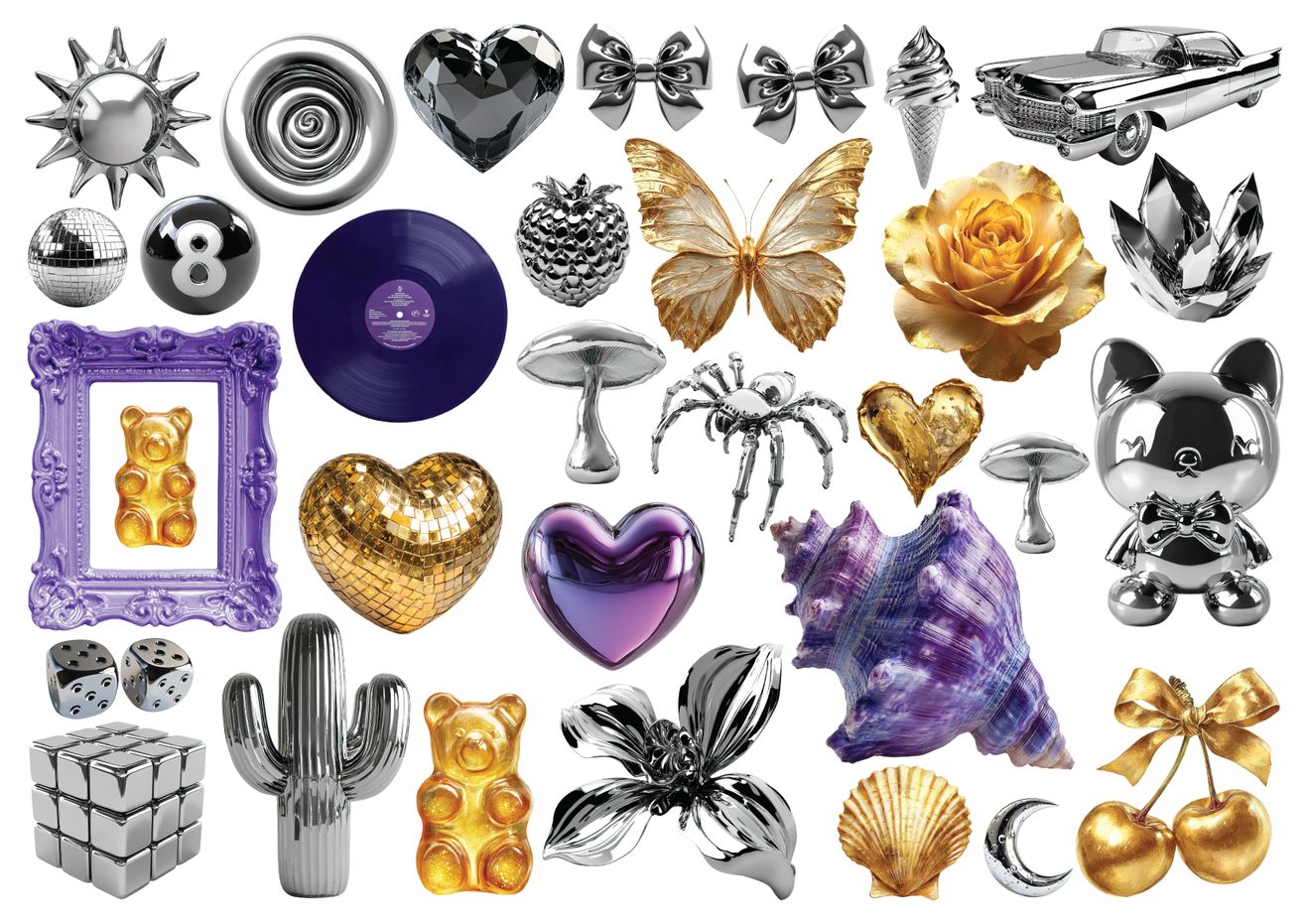 Set štampalica "Disco Lover"