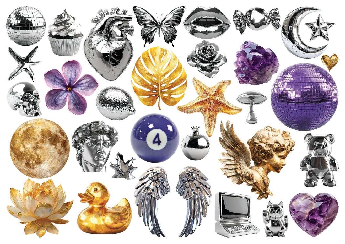 Set štampalica "Disco Lover"