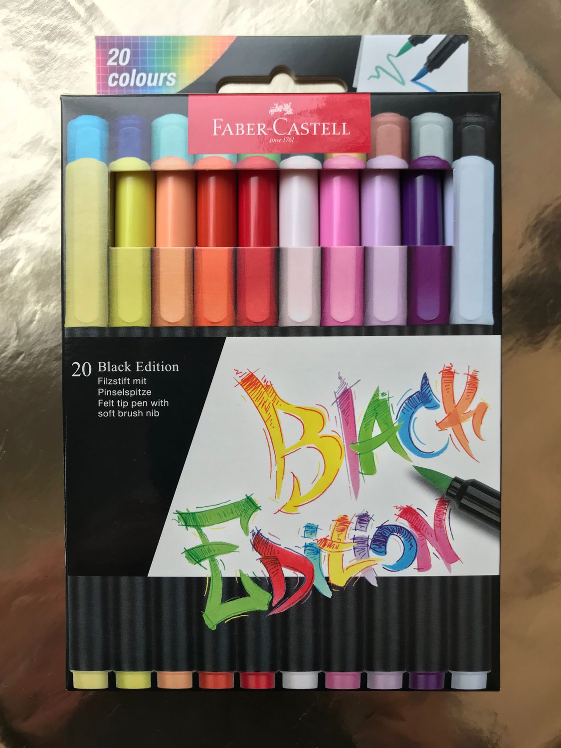 Brush pastel set sa 20 boja