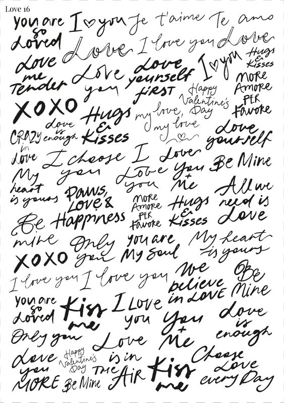 Stikeri "Love 16"