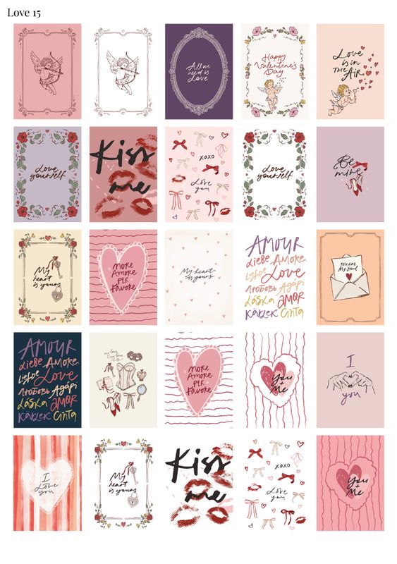 Stikeri "Love 15"