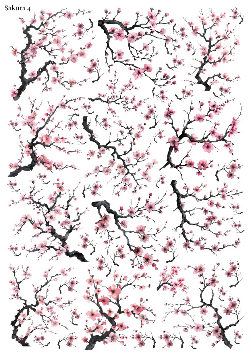 Stikeri "Sakura 4" Stikeri "Sakura 4"