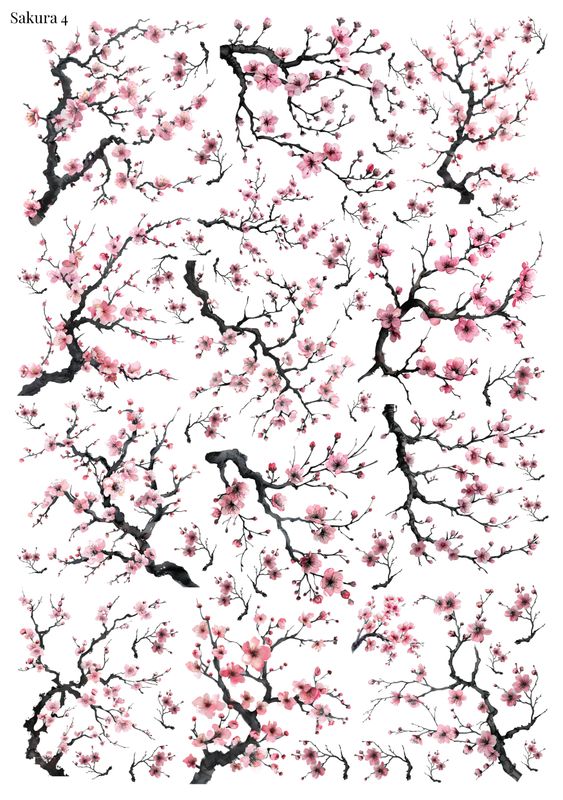 Stikeri "Sakura 4"