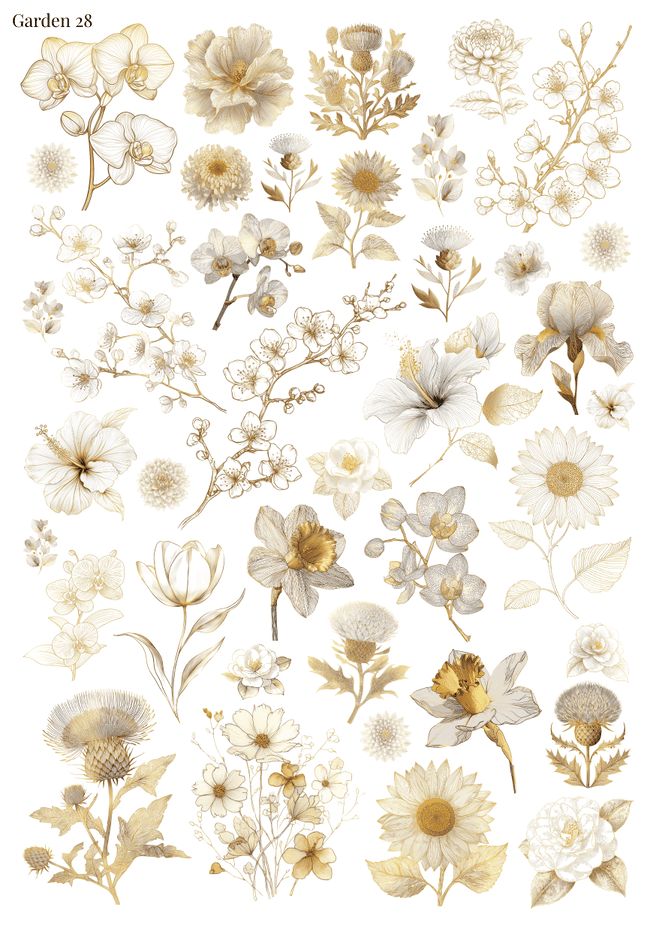 Stikeri "Garden 28" Stikeri "Garden 28"