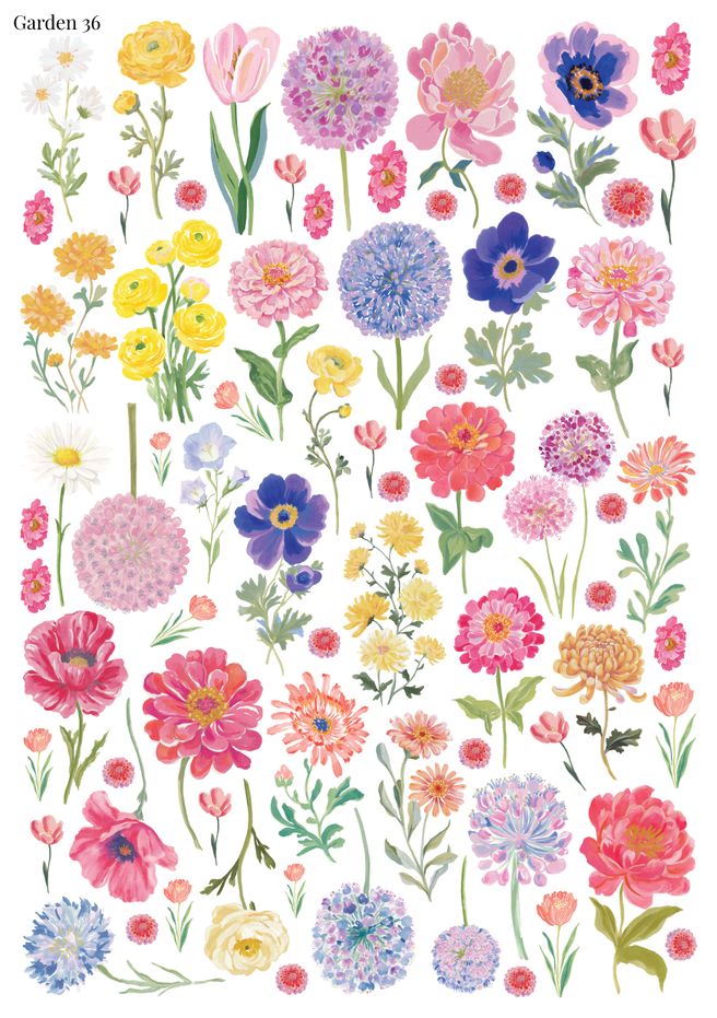 Stikeri "Garden 36"