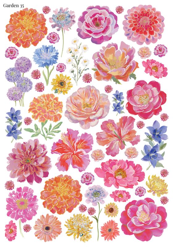 Stikeri "Garden 35"