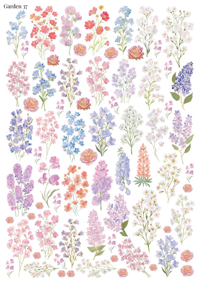 Stikeri "Garden 37"