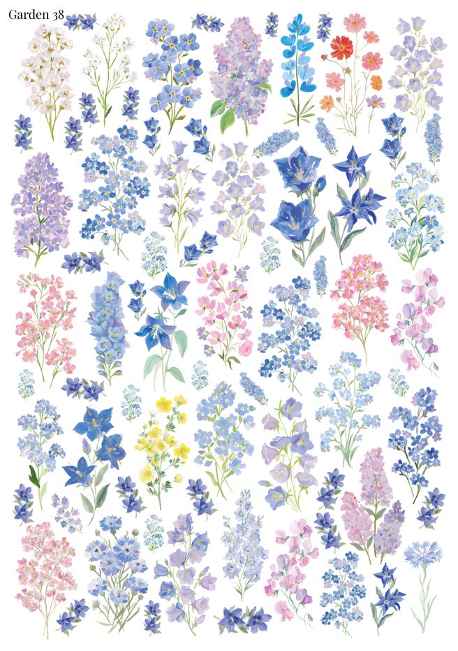 Stikeri "Garden 38"