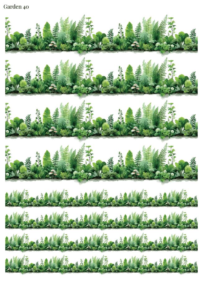 Stikeri "Garden 40" Stikeri "Garden 40"