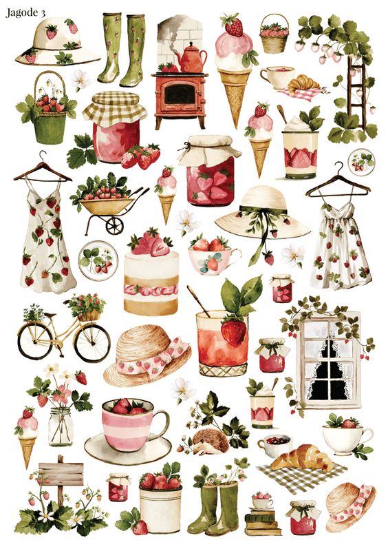 Stikeri "Jagode 3"