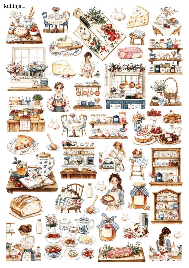 Stikeri "Kuhinja 4"