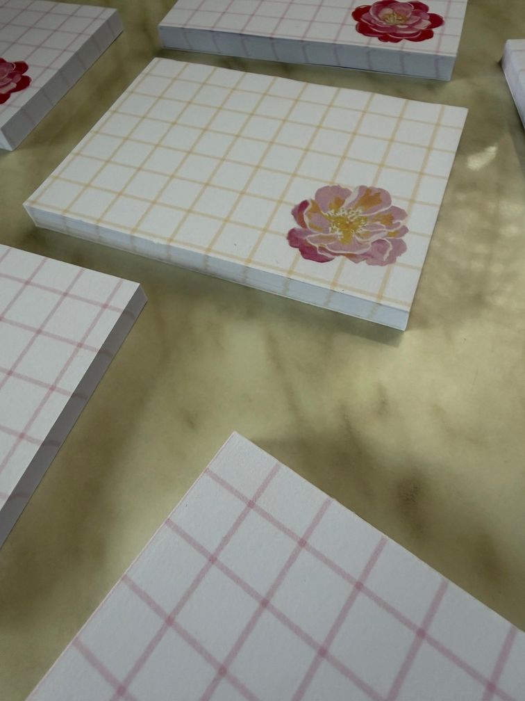 Notepad A7 pink