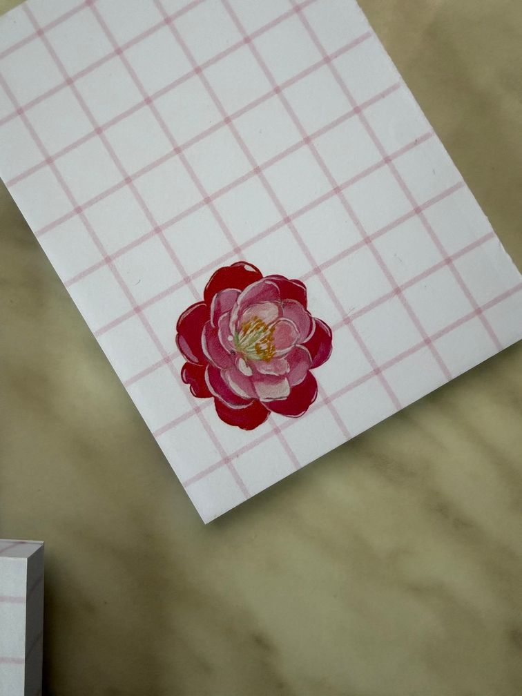 Notepad A7 pink