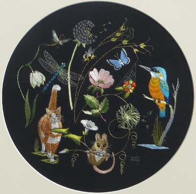 MASTERCLASS CLASSIC SAMPLER I The Embroiderer's Countryside. Hand