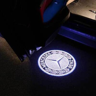 Mercedes Benz Logo LED Car Door Lights (Pair)