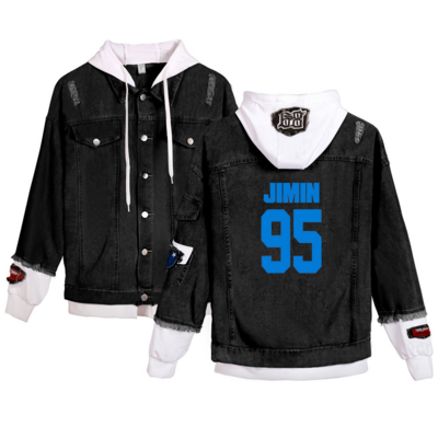Denim Jacket Fake two pieces Coat Unisex