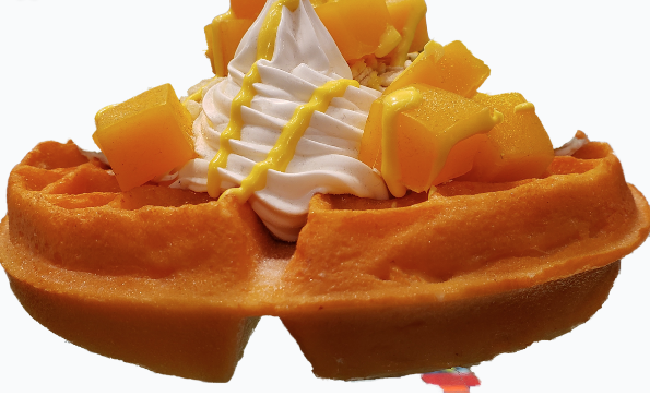 Mango Waffles