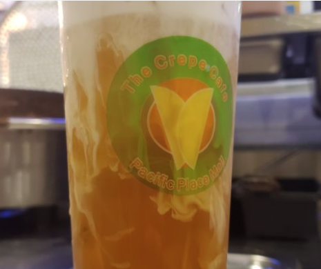 Green Milk Tea Slush