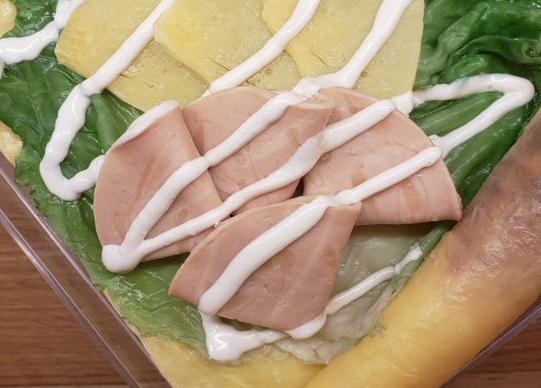 Ham and Cheese Crepe