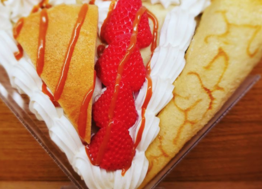 Strawberry Cheesecake Crepe