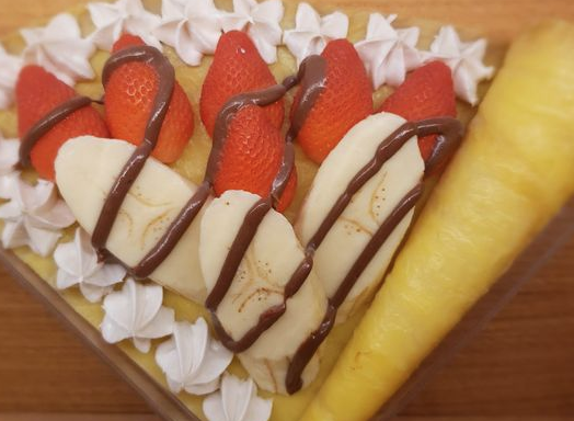 Strawberry Banana Crepe