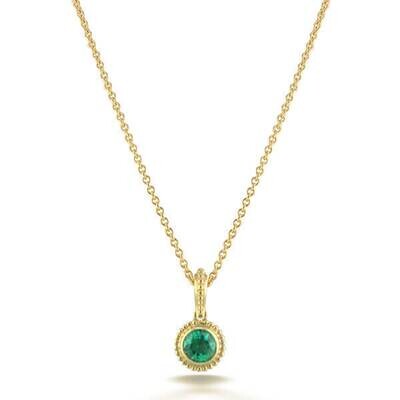 Emerald Avalon Pendant