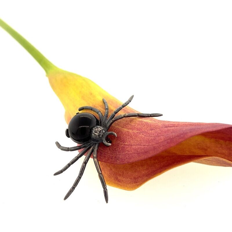Spider Pin Onyx