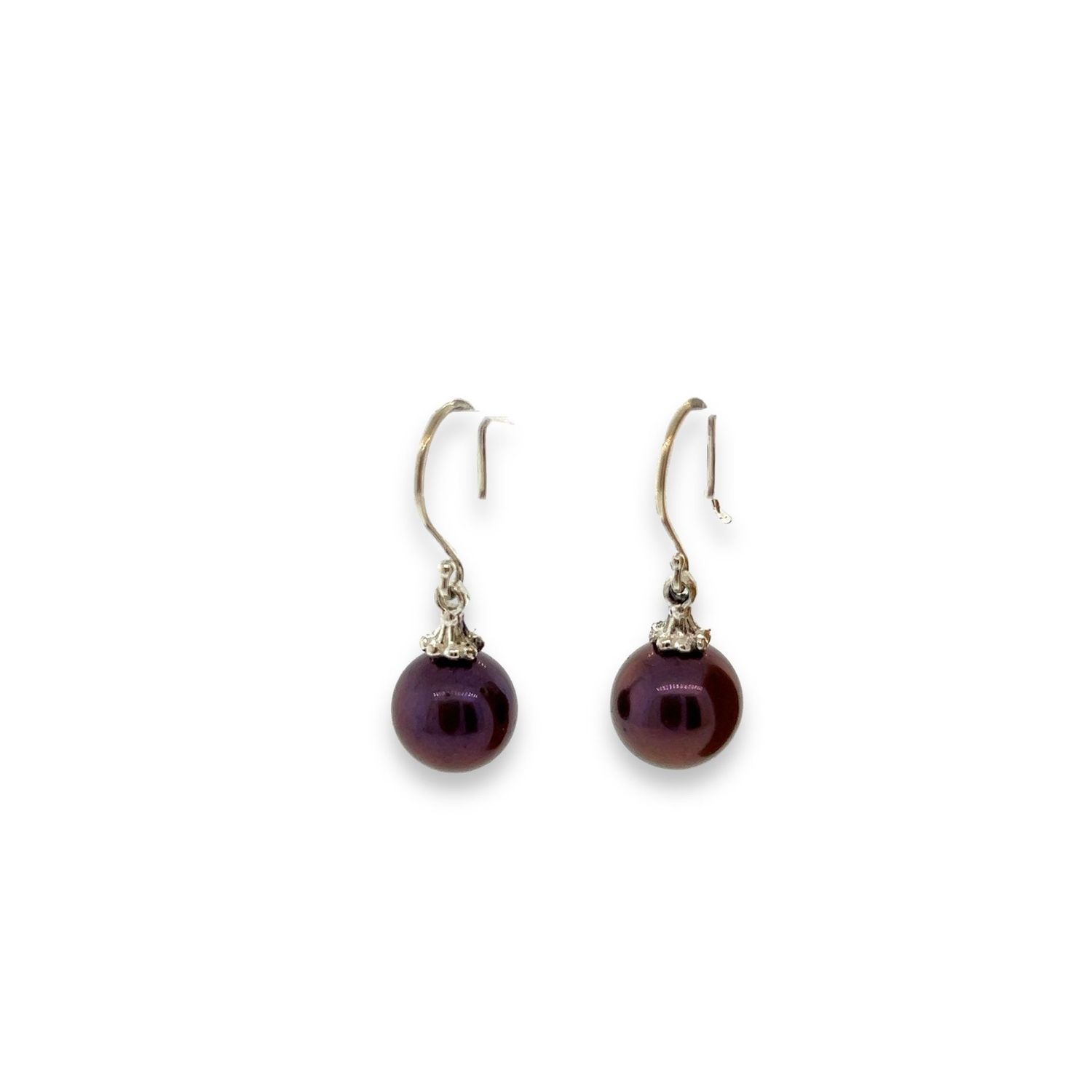 Black Pearl Drop earrings