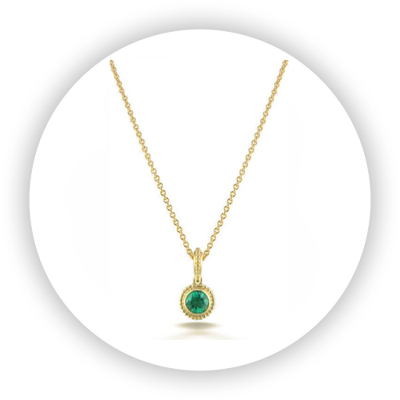 Emerald Avalon Pendant