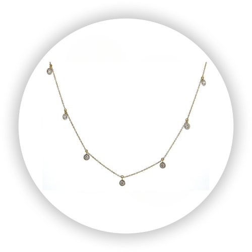 Hanging Diamond Chain