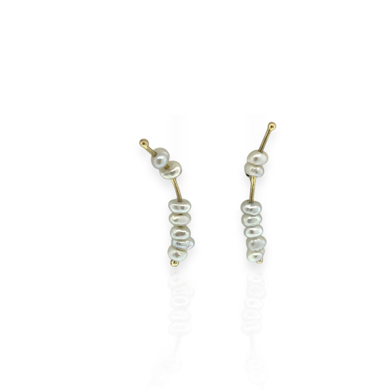 Keshi Pearl Earring Climber