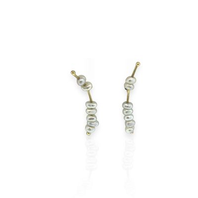 Keshi Pearl Earring Climber