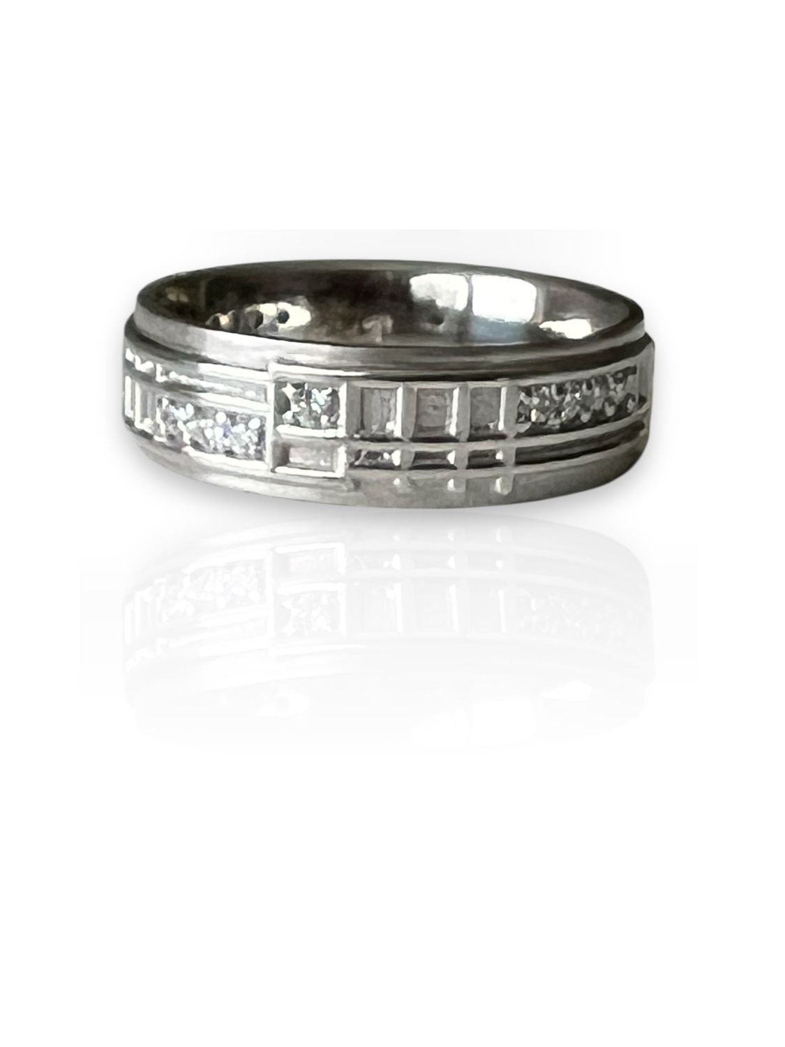 Platinum Prairie Style with Diamonds