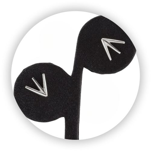 Petite Trio Stud Earrings 925 Silver Petite Trio Stud Earrings 925 Silver